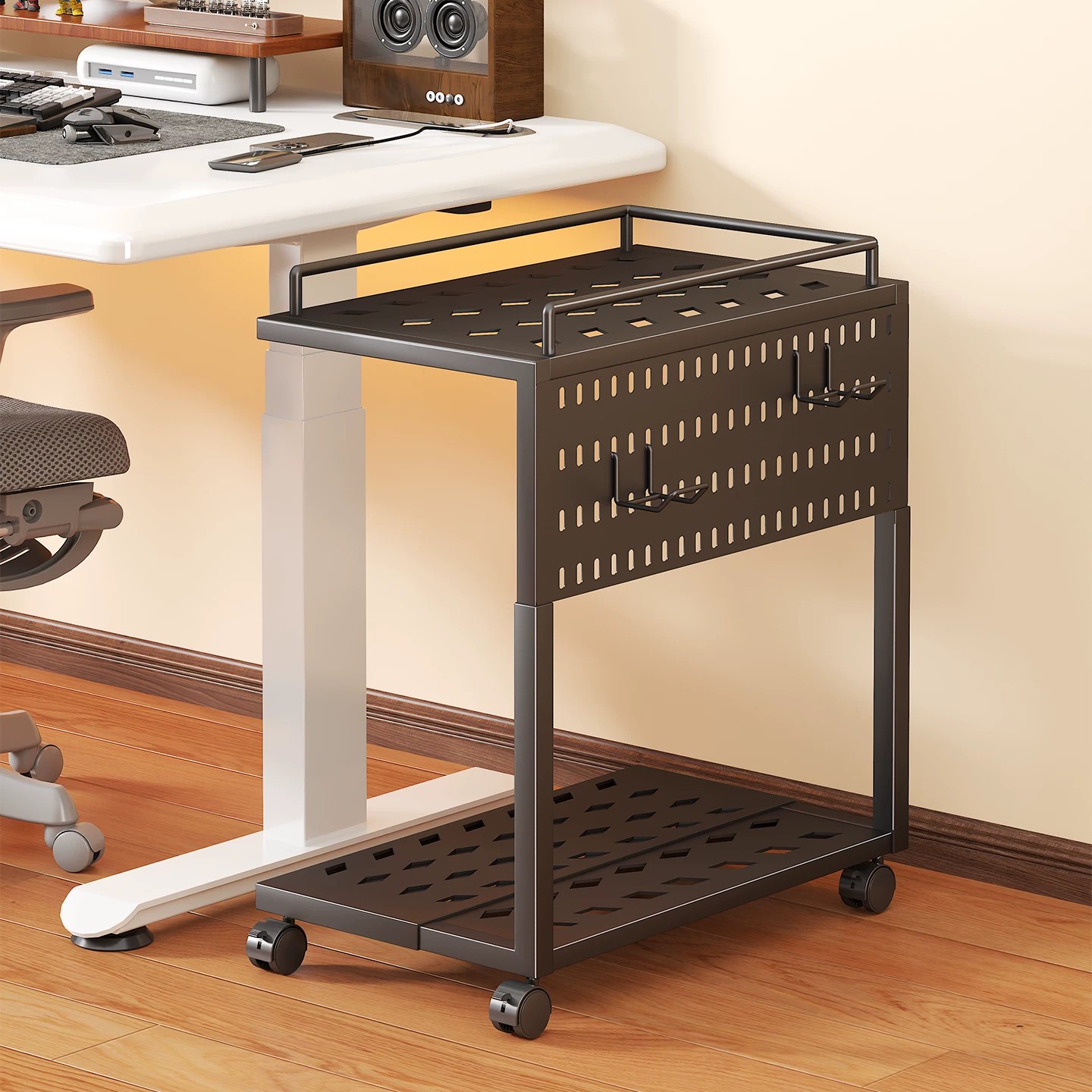 Office Furniture Brands - Soporte Móvil para Ordenador de Escritorio,