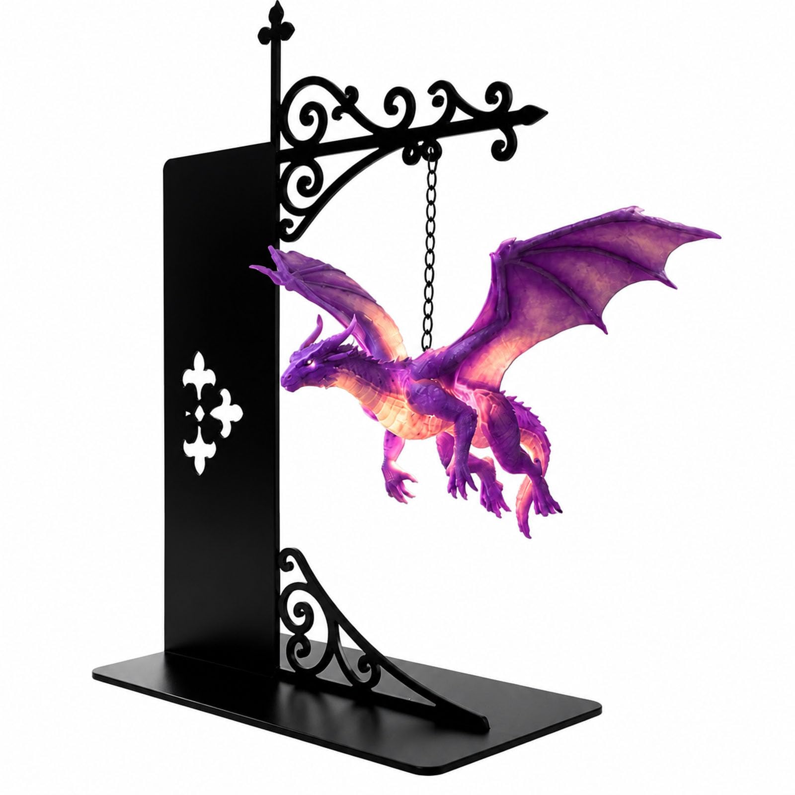 Bookshelf - Lámpara de Estantería con Dragón Flotante