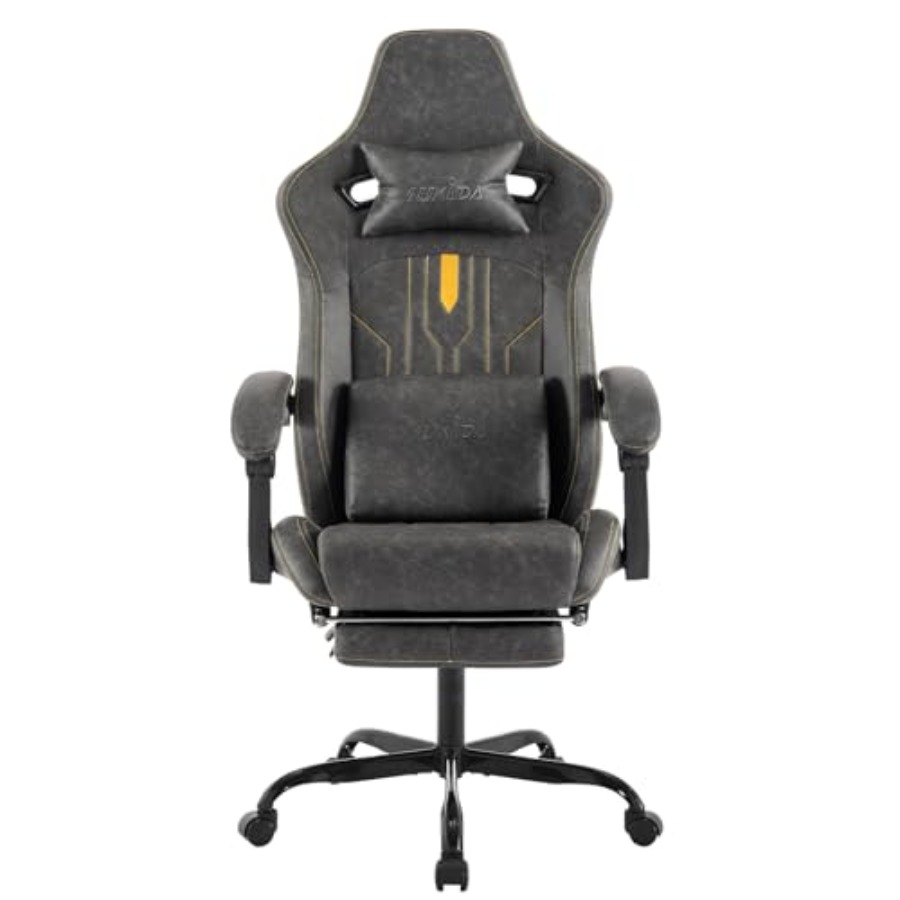 Office Chair Cushion - Silla de juego con reposapiés, ideal