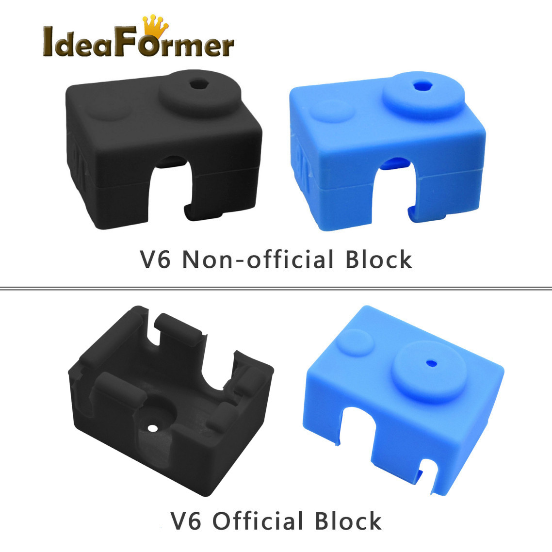 Printer Stand - 5 pares de fundas de silicona