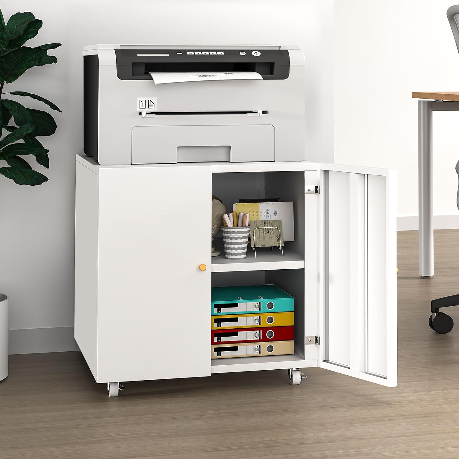 Printer Stand - Soporte rodante grande para impresora con