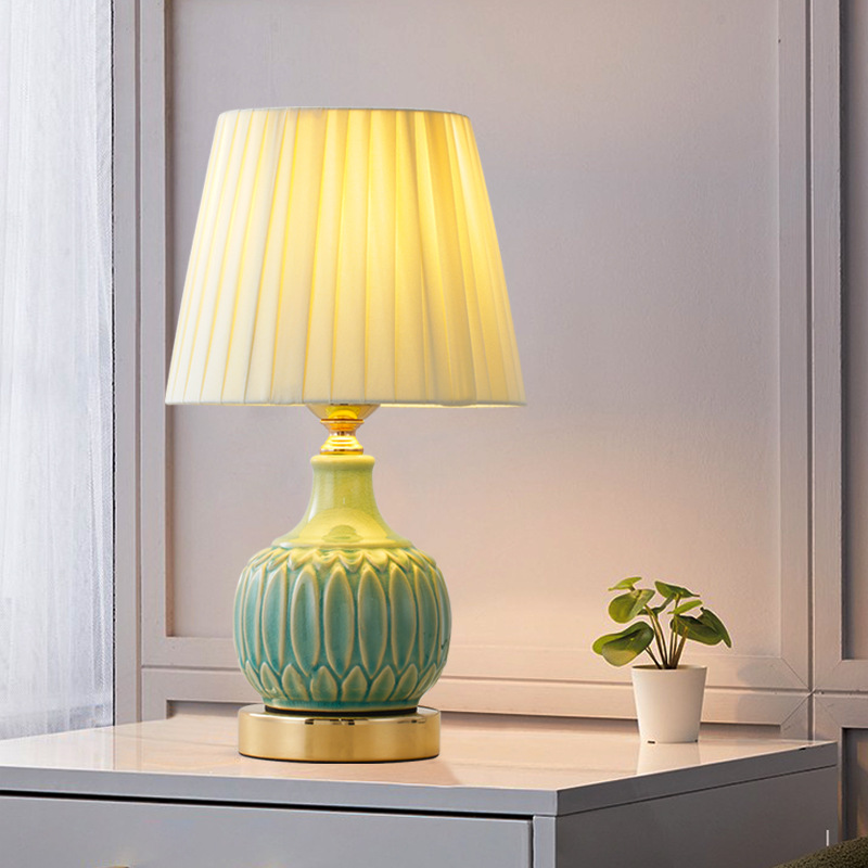 Lámpara de escritorio de cerám - Desk Lamp reseña y precio