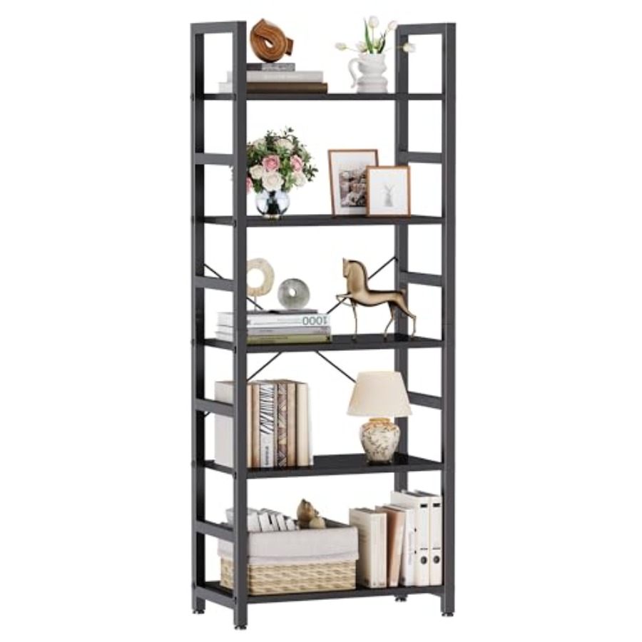 Estantería de 5 Niveles, Libre - Bookshelf reseña y precio
