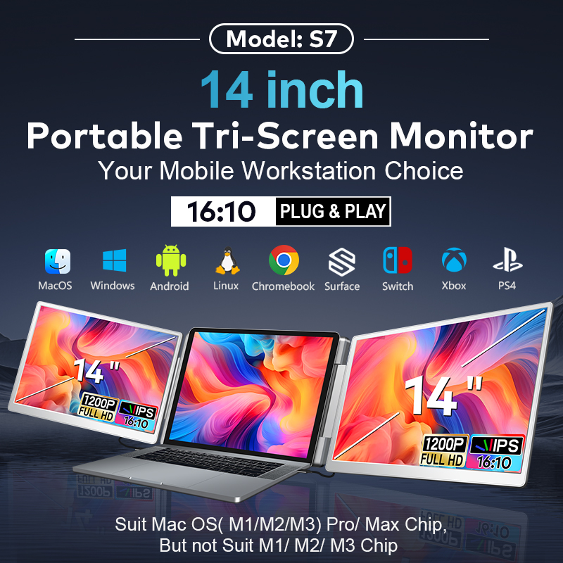 Monitor LCD portátil con panta - Monitor Stand reseña y precio