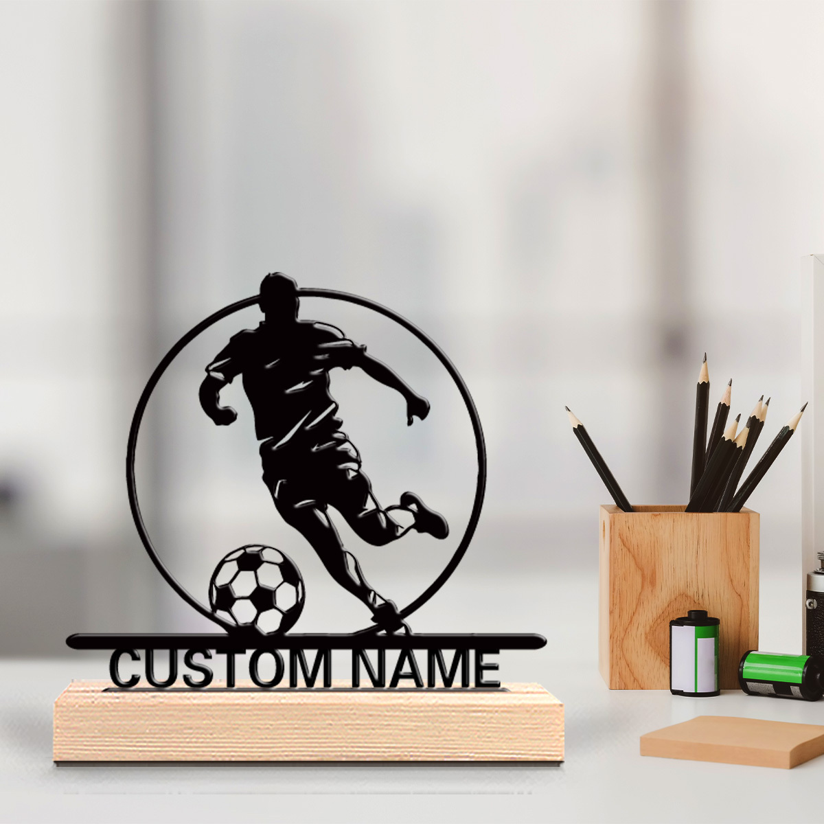 Estatua Metálica Personalizada - Office Furniture Brands reseña y precio