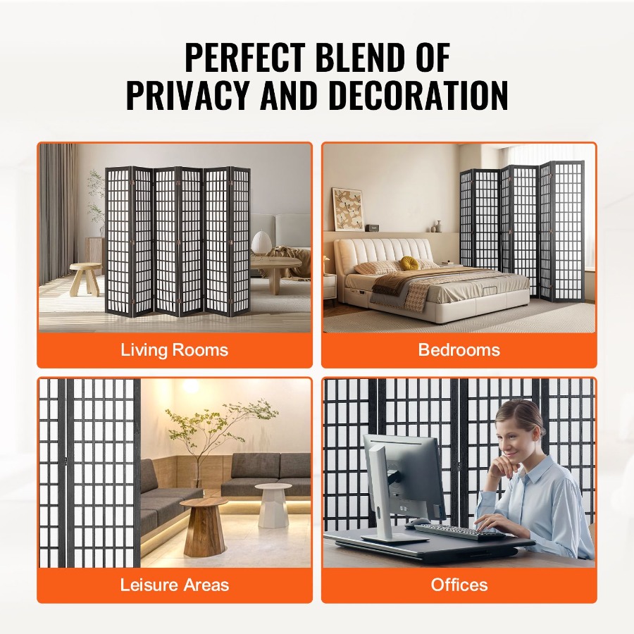 Separador de Habitaciones Japo - Partition Screen Divider reseña y precio