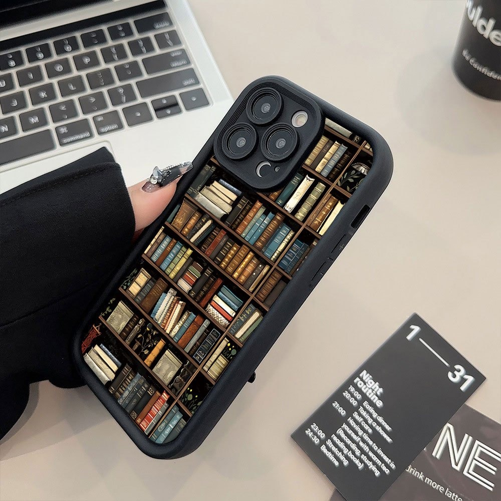 Funda Protectora para Teléfono - Bookshelf reseña y precio