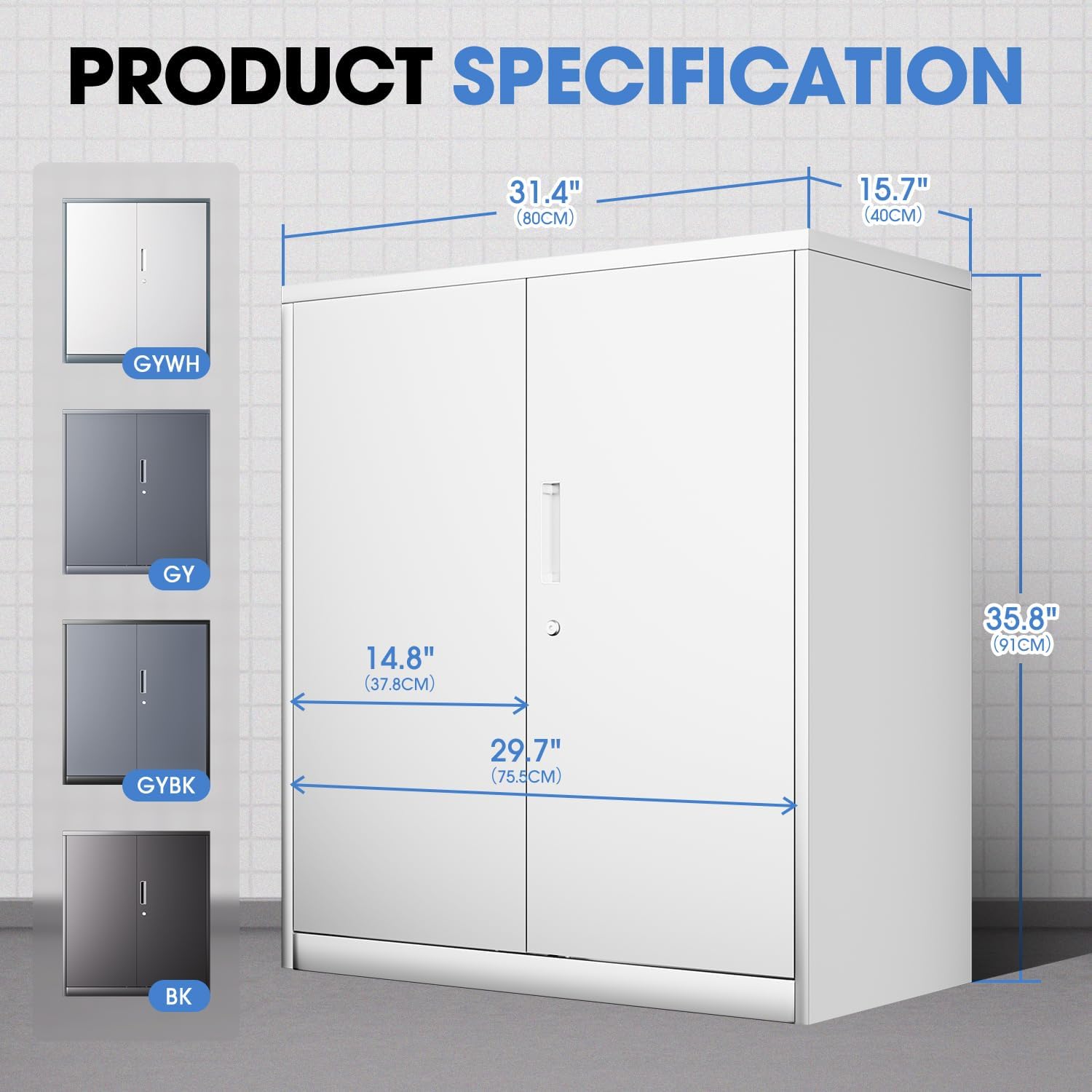 # Archivador Metálico Blanco R - File Cabinet reseña y precio
