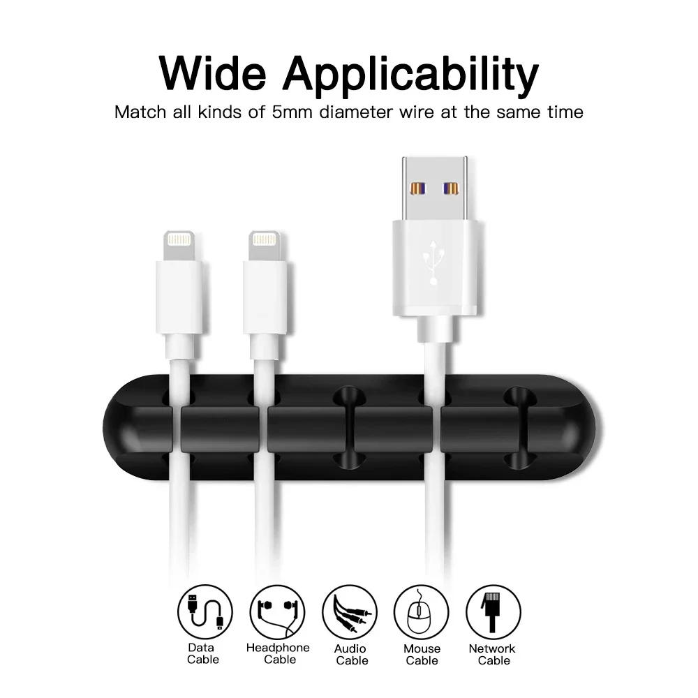Organizador de cables USB de s - Desk Organizer reseña y precio